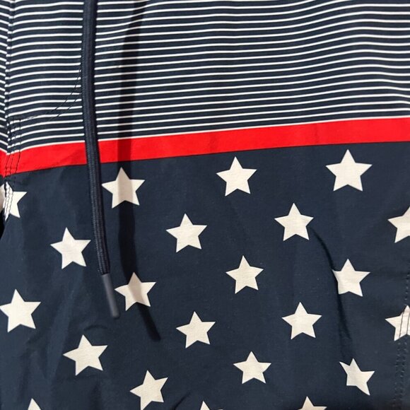 Hurley Board Shorts Men's 28 Patriotic USA Red White Blue - Picture 6 of 6